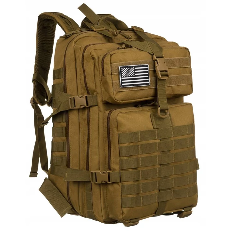 Sokzsebes Katonai, vízálló utazó hátizsák