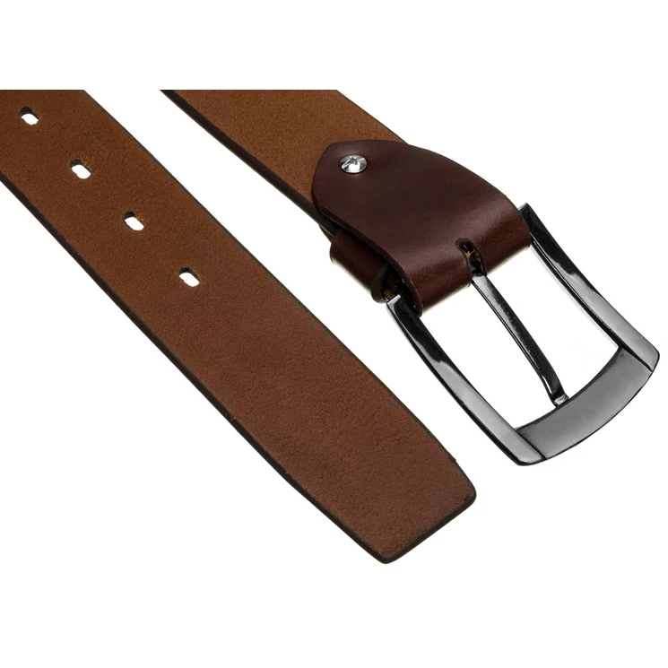 ROVICKY Férfi bőr öv kék színben