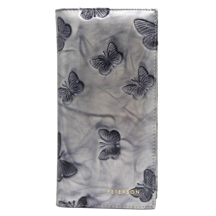 Pillangós Női pénztárca piros színben