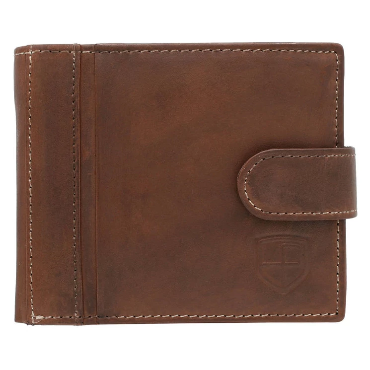 Férfi bőr kártyatárca RFID védelemmel - Peterson