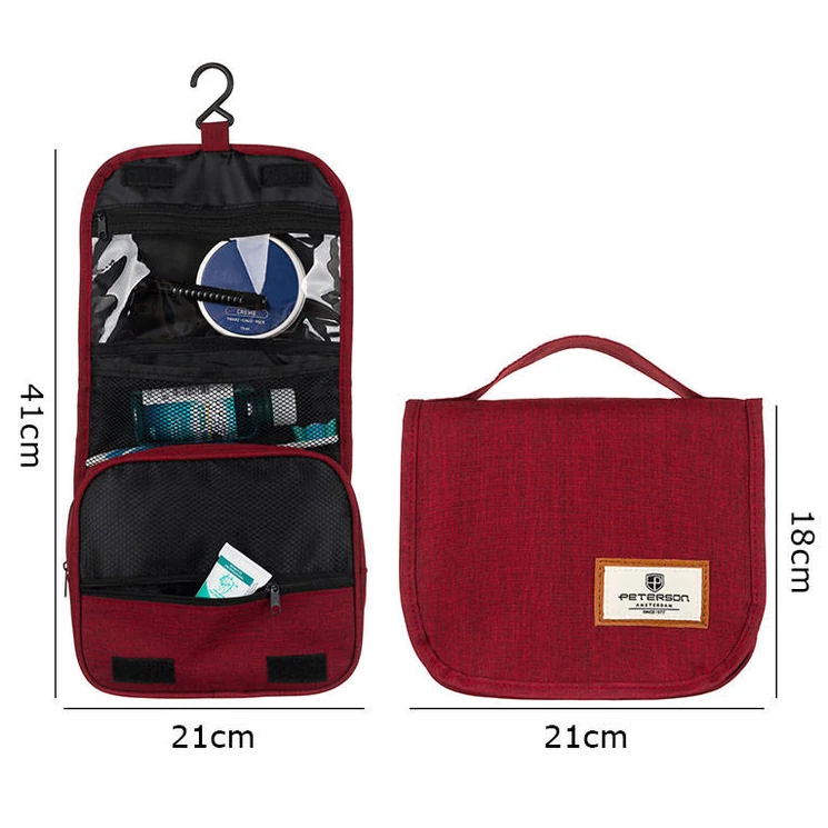 Peterson Kozmetikai táska Piros színben
