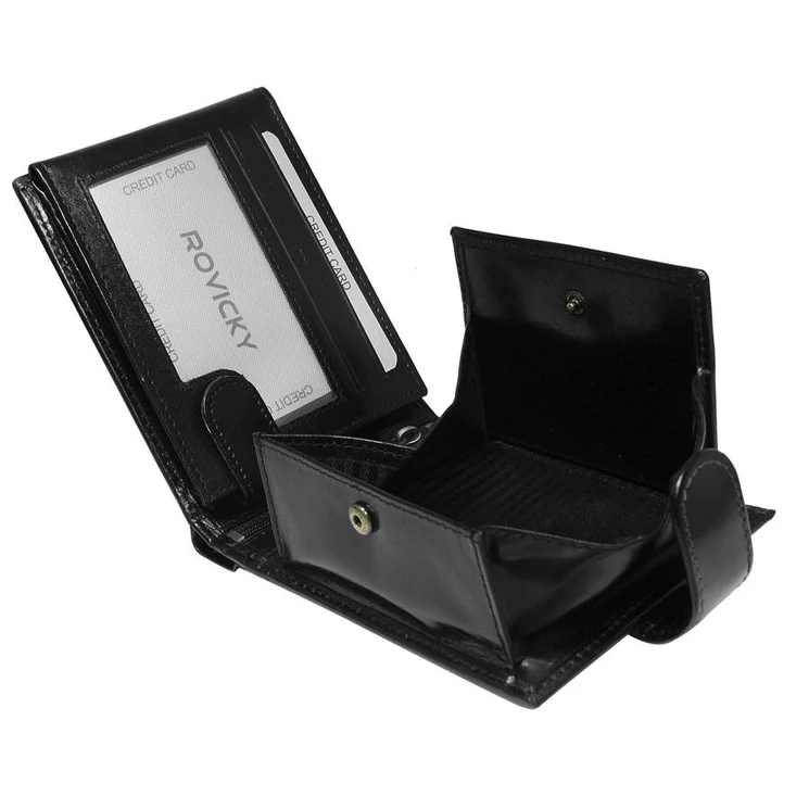 Peterson Valódi bőr Férfi pénztárca RFID védelemmel