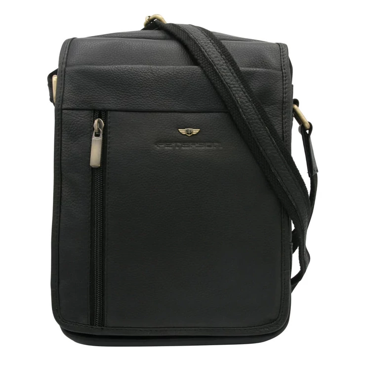 Férfi oldaltáska fekete színben