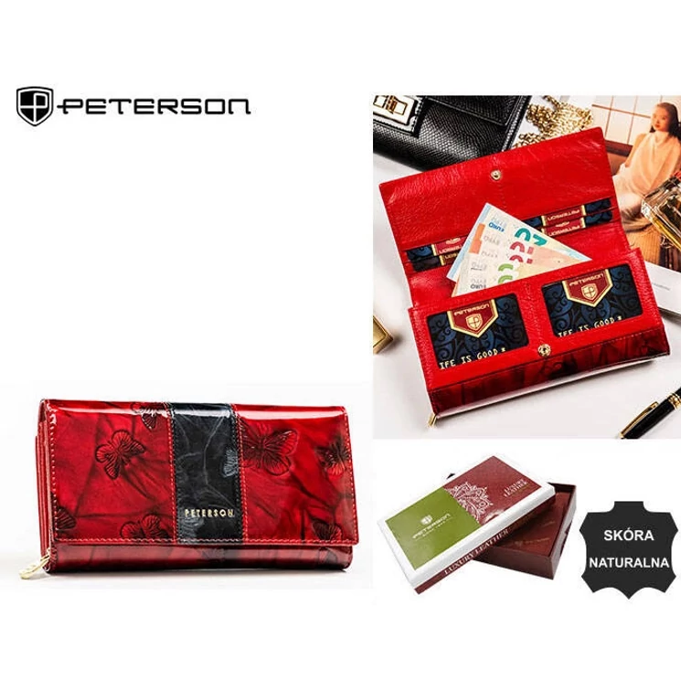 Peterson Női pillangós pénztárca
