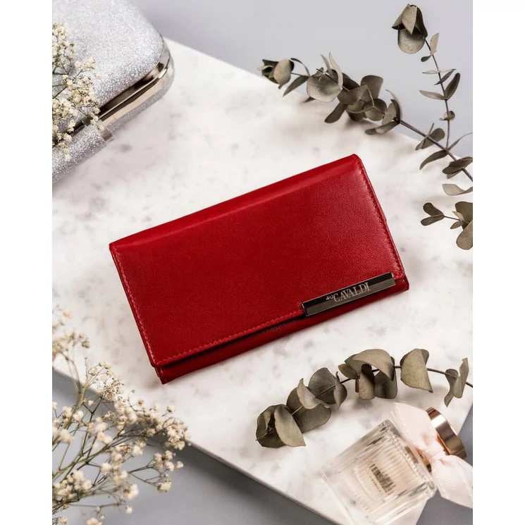 4U Cavaldi Valódi bőr Női pénztárca