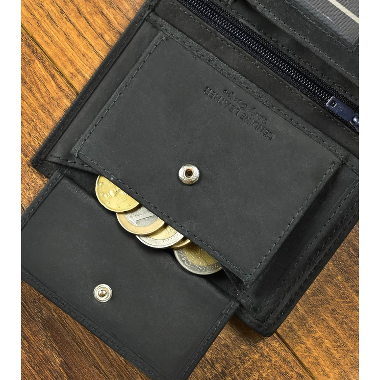 ALWAYS WILD  Valódi bőr férfi pénztárca