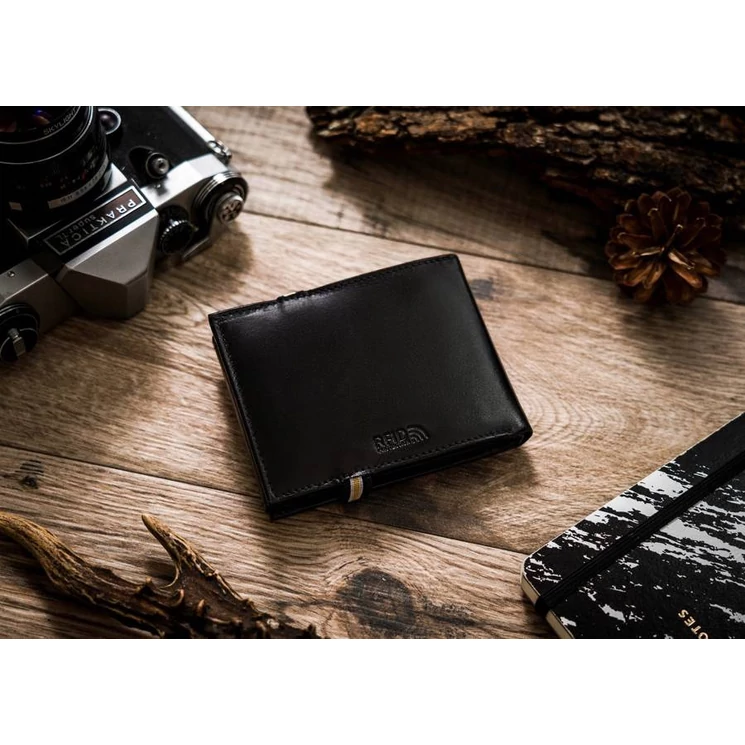 Peterson Valódi Bőr Férfi pénztárca RFID védelemmel