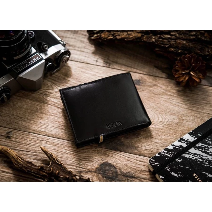 Peterson Valódi Bőr Férfi pénztárca RFID védelemmel