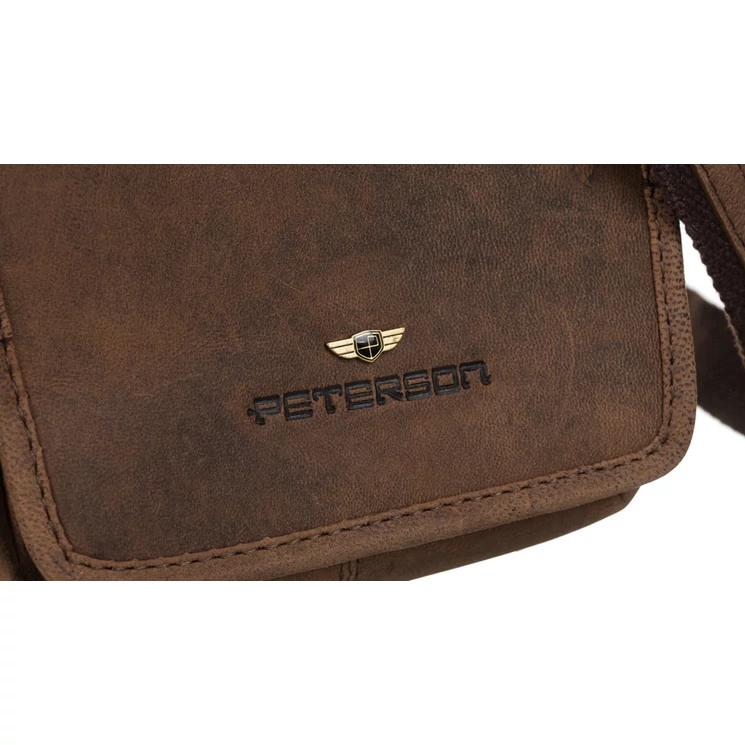 Valódi bőr Férfi oldaltáska