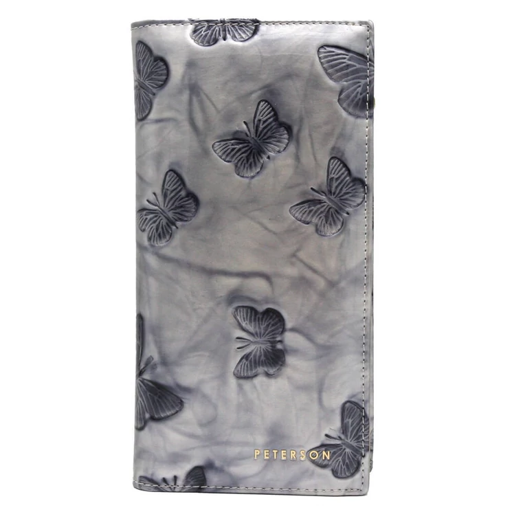 Pillangós Női pénztárca piros színben