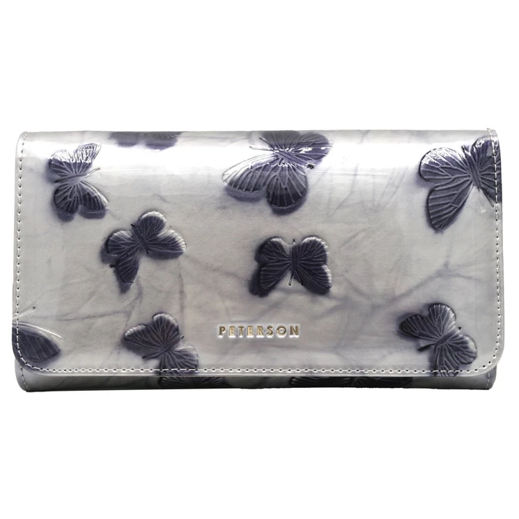 Pillangós Női pénztárca piros színben