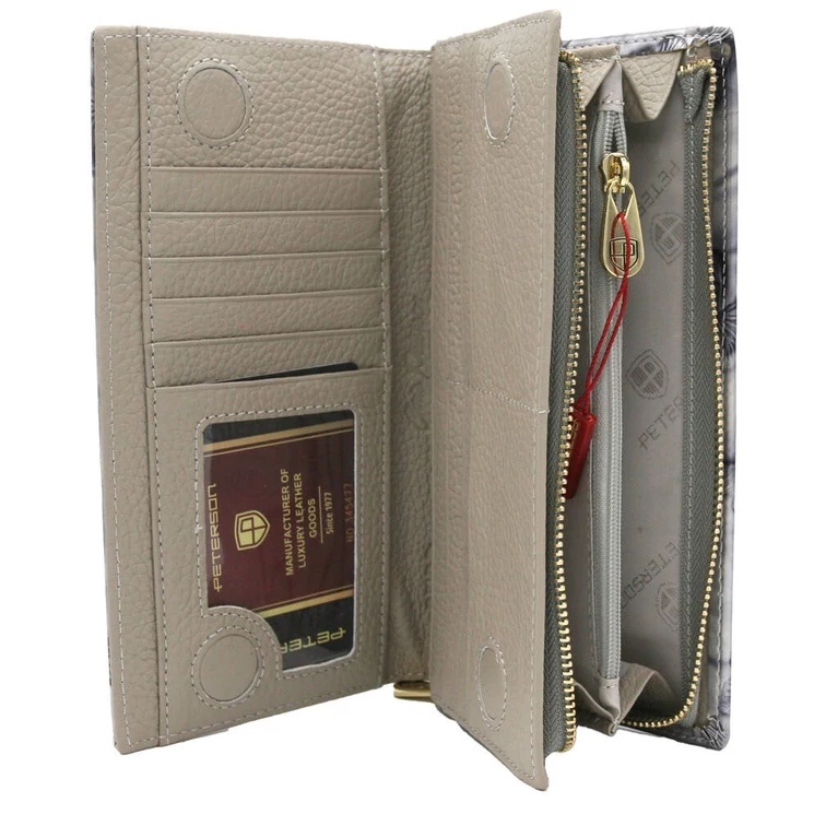 Pillangós Női pénztárca piros színben