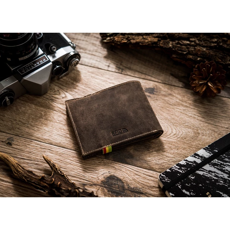 Peterson Valódi bőr Férfi pénztárca Rfid rendszerrel