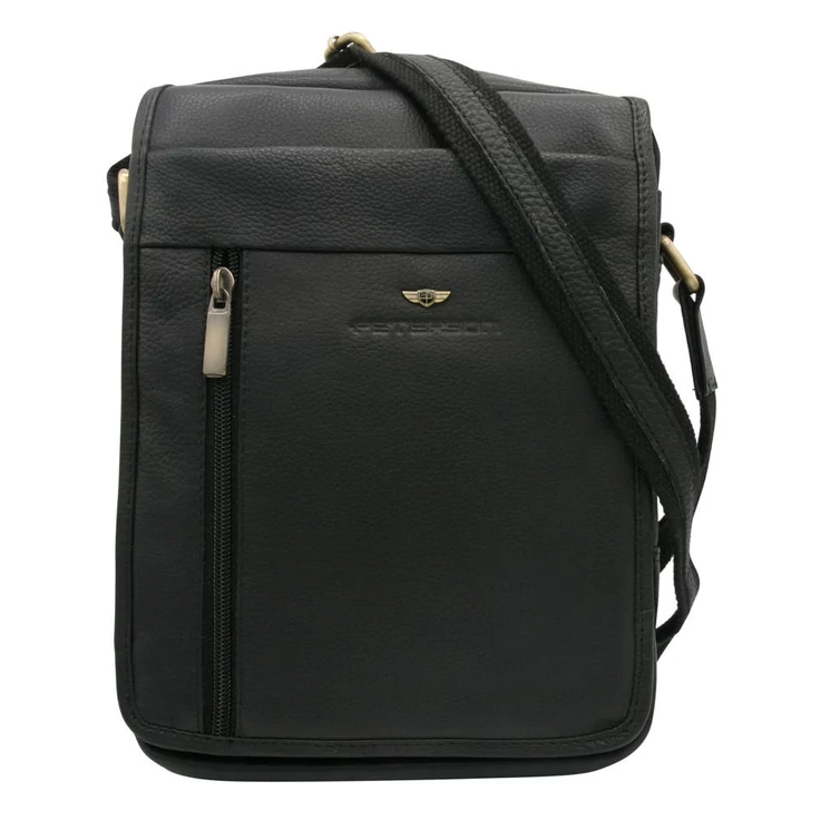 Férfi oldaltáska fekete színben