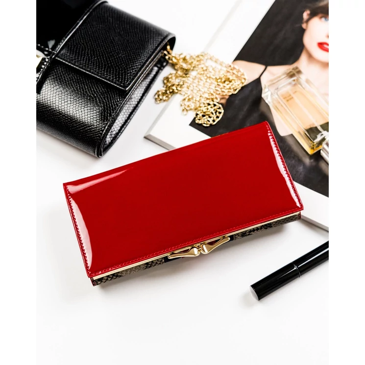 Valódi bőr Női pénztárca