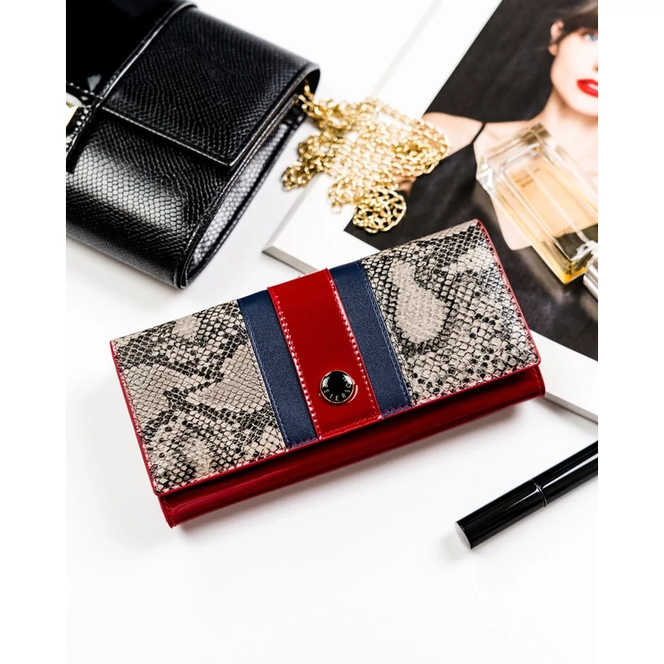 Valódi bőr Női pénztárca