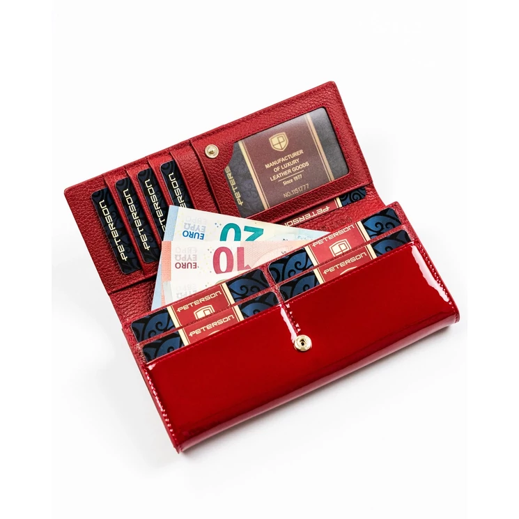 Valódi bőr Női pénztárca