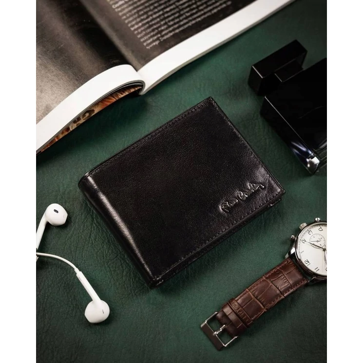 PIERRE CARDIN Elegáns Valódi bőr Férfi pénztárca