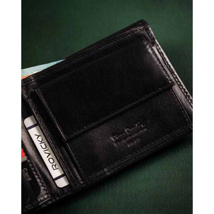 PIERRE CARDIN Elegáns Valódi bőr Férfi pénztárca