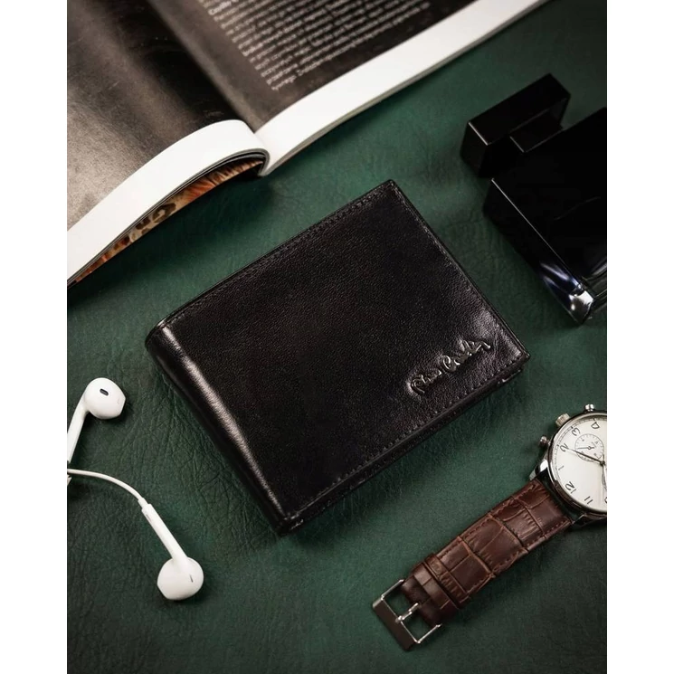 PIERRE CARDIN Elegáns Valódi bőr Férfi pénztárca