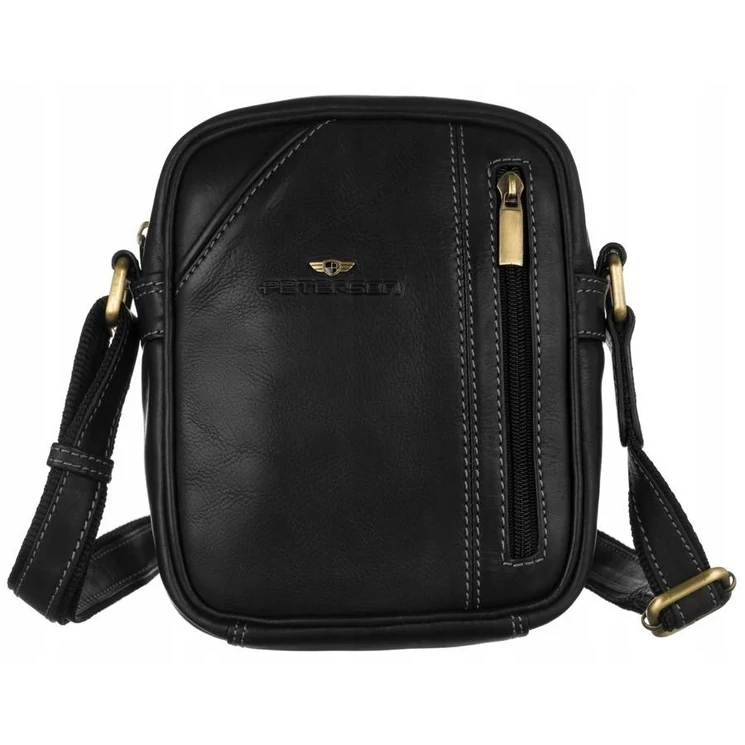  Férfi oldaltáska fekete színben