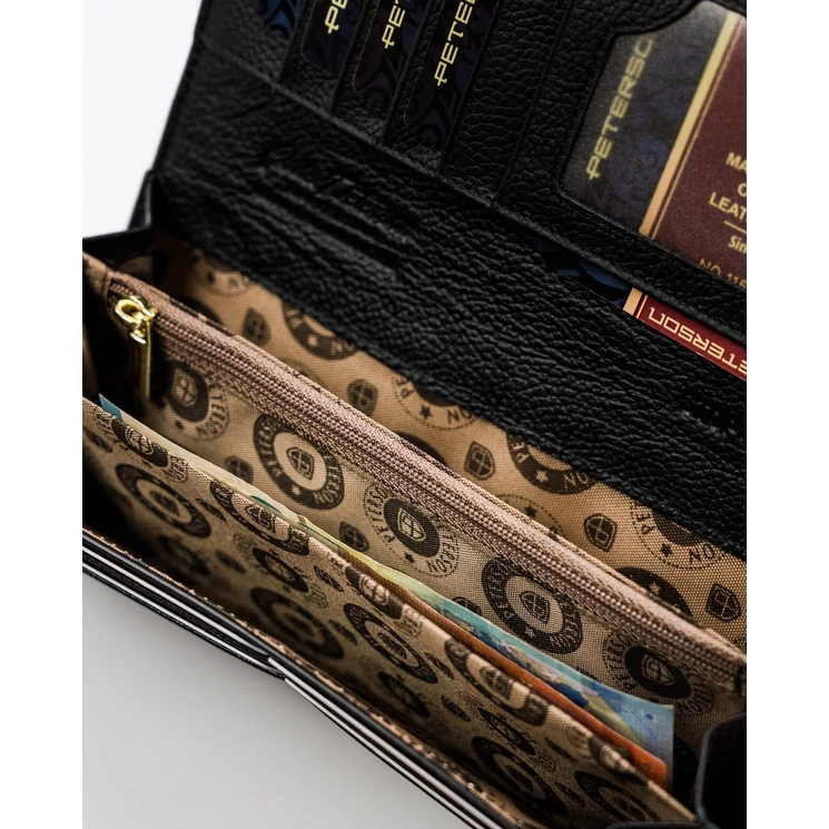 Valódi bőr Női pénztárca