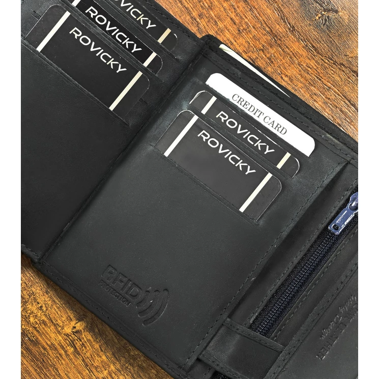 ALWAYS WILD  Valódi bőr férfi pénztárca