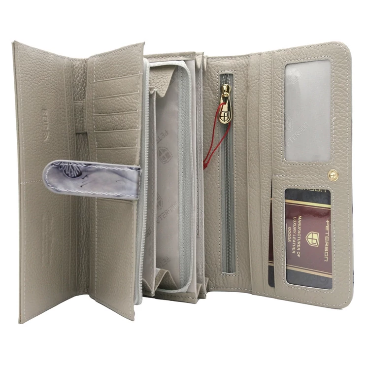 Pillangós Női pénztárca piros színben