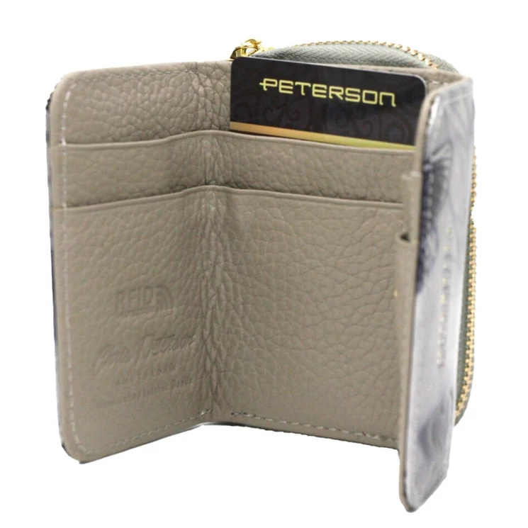 Valódi bőr kisméretű női pénztárca