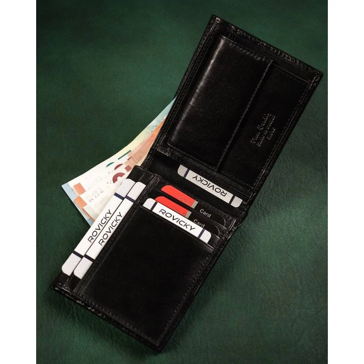 PIERRE CARDIN Elegáns Valódi bőr Férfi pénztárca