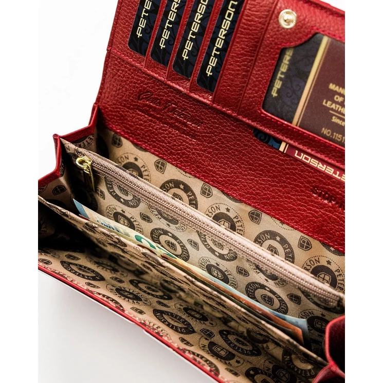 Valódi bőr Női pénztárca