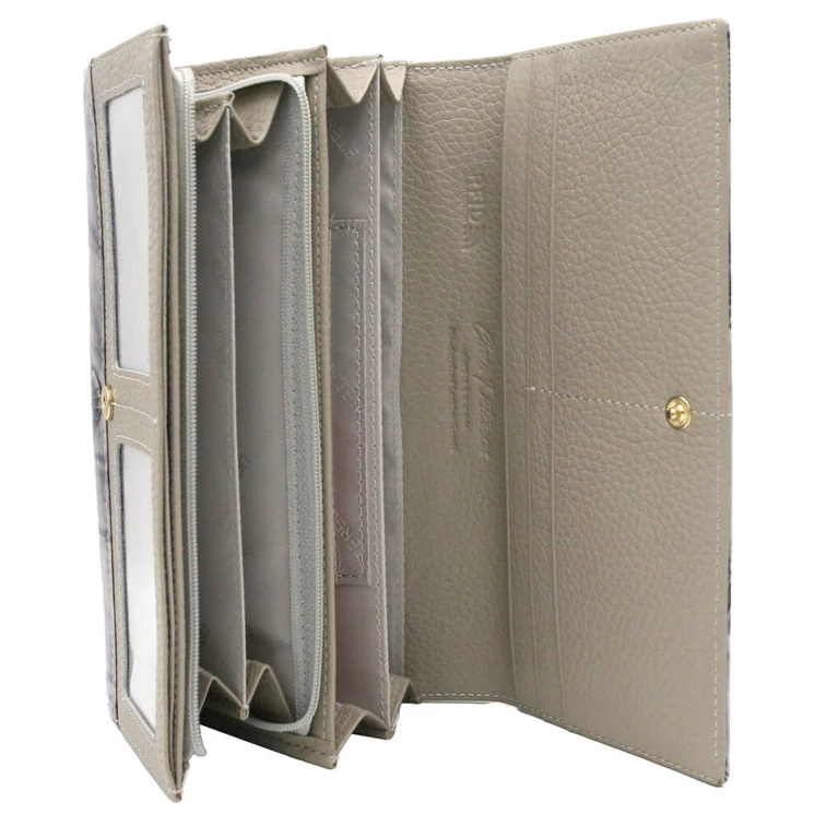 Peterson Piros Lakkbőr Női pillangós pénztárca