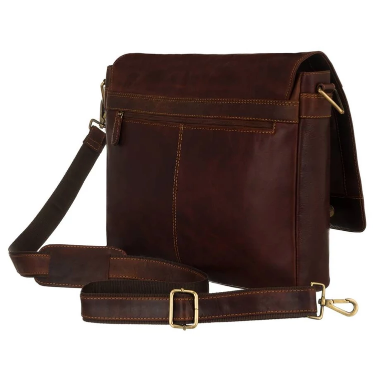 Peterson valódi bőr Férfi oldaltáska