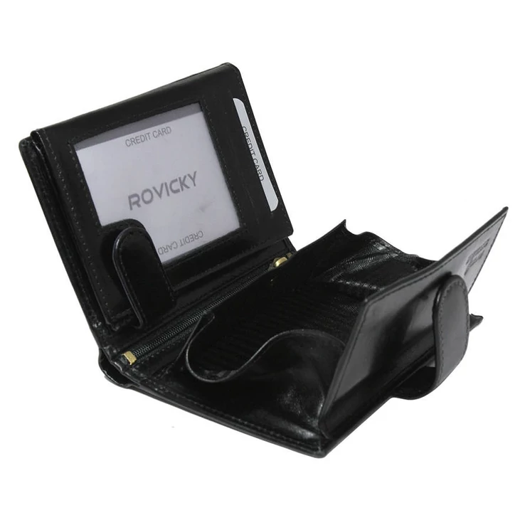 Peterson Valódi bőr Férfi pénztárca RFID védelemmel