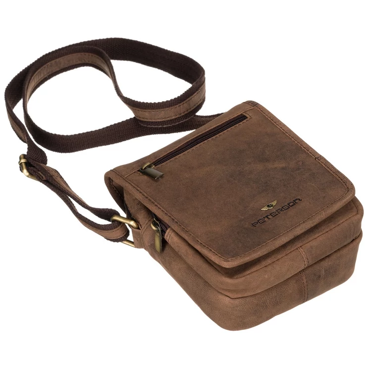 Valódi bőr Férfi oldaltáska