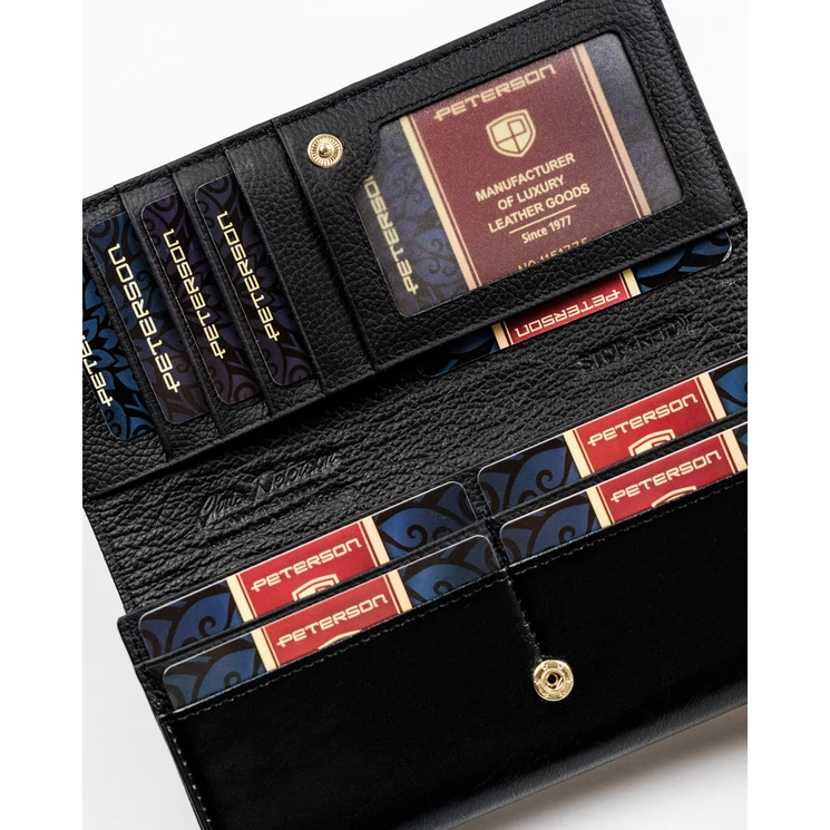 Valódi bőr Női pénztárca