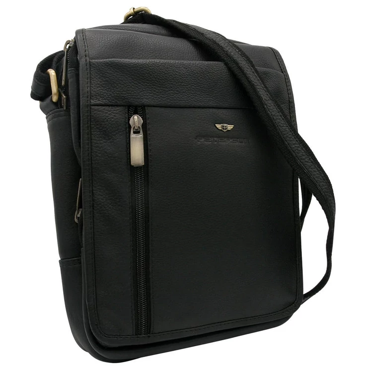 Férfi oldaltáska fekete színben