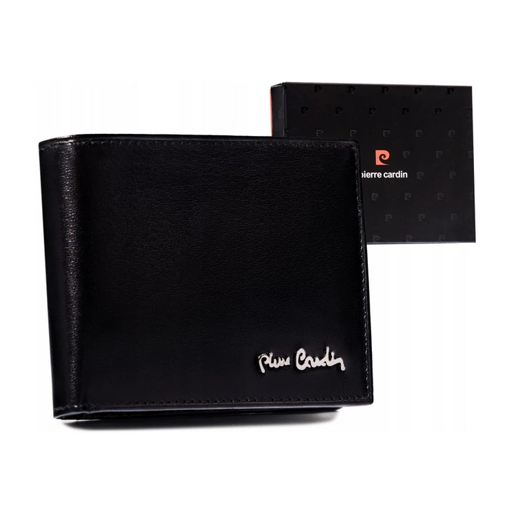 PIERRE CARDIN Elegáns Valódi bőr Férfi pénztárca