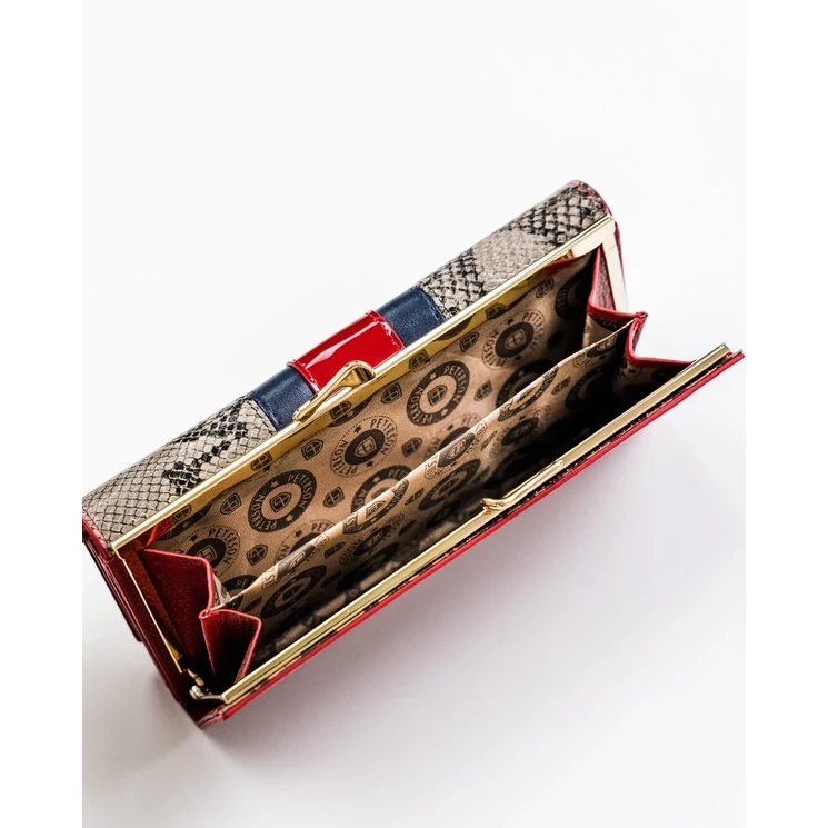 Valódi bőr Női pénztárca