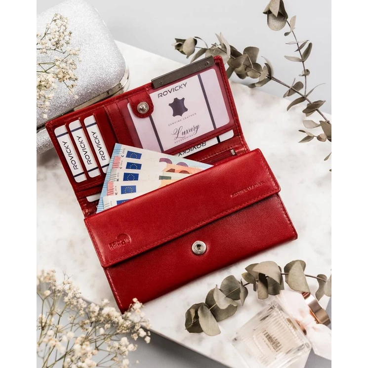 4U Cavaldi Valódi bőr Női pénztárca