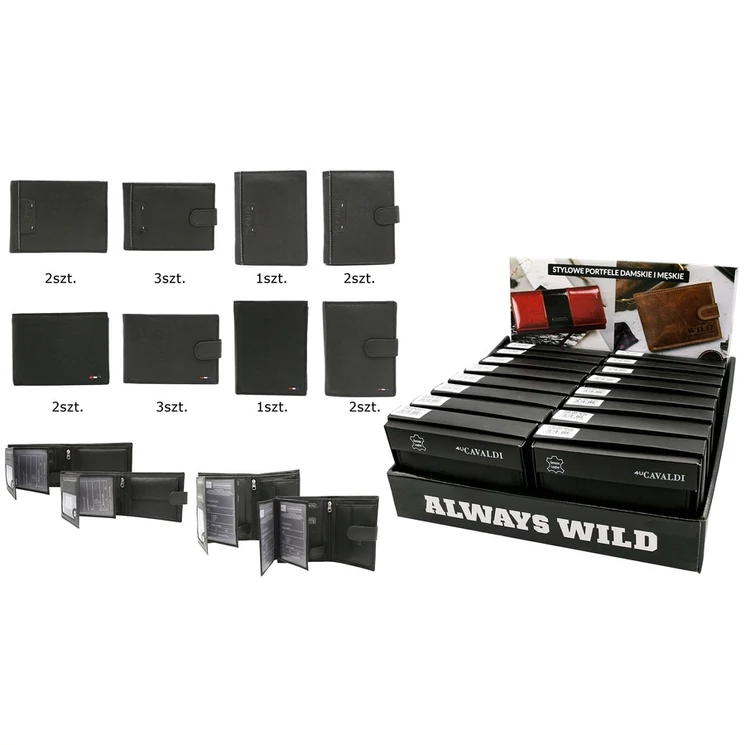 4U Cavaldi Férfi pénztárca