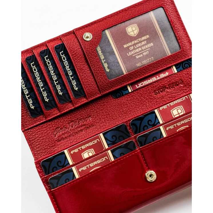 Valódi bőr Női pénztárca