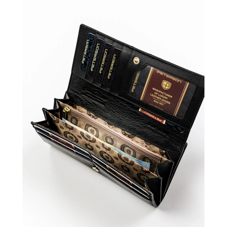 Valódi bőr Női pénztárca