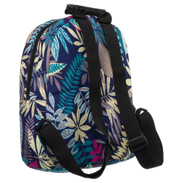 Tágas női városi hátizsák divatos mintában