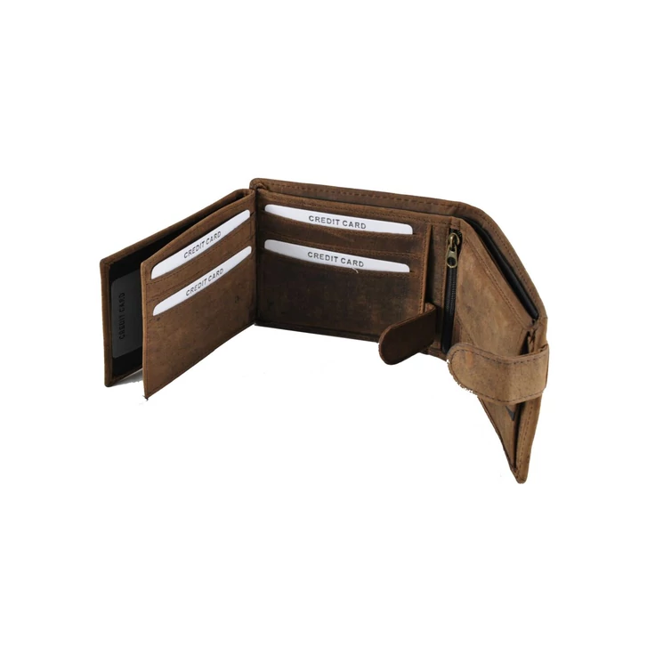 Always Wild Férfi pénztárca koptatott bőrből Szarvas Mintával