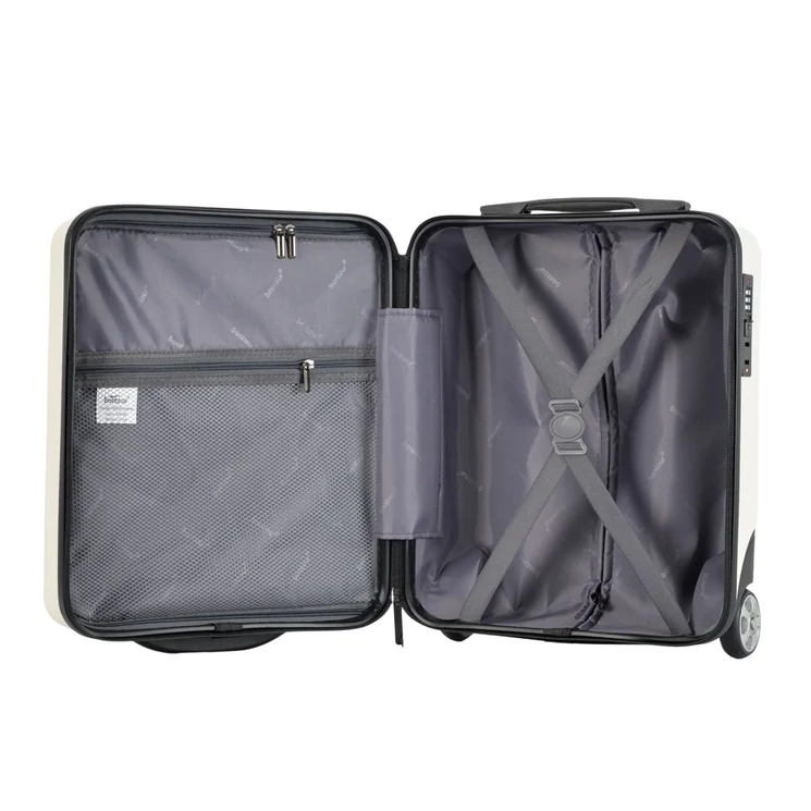 Bontour CabinOne Kabinbőrönd EASYJET Járataira Ingyenesen Felvihető Fehér