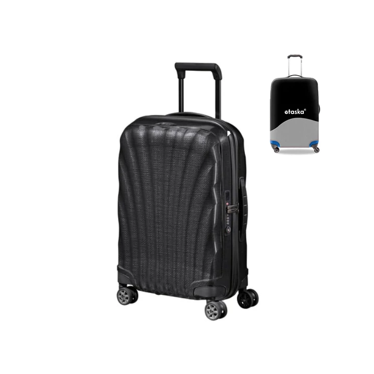 Samsonite C-Lite Spinner Kabinbőrönd 55 cm ajándék bőröndhuzattal