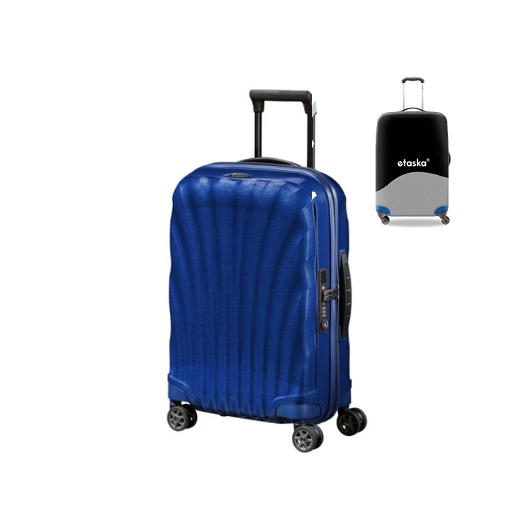 Samsonite C-Lite Spinner Kabinbőrönd 55 cm ajándék bőröndhuzattal