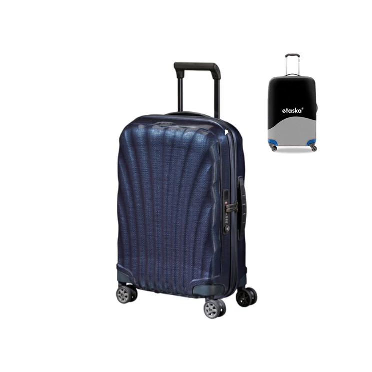 Samsonite C-Lite Spinner Kabinbőrönd 55 cm ajándék bőröndhuzattal