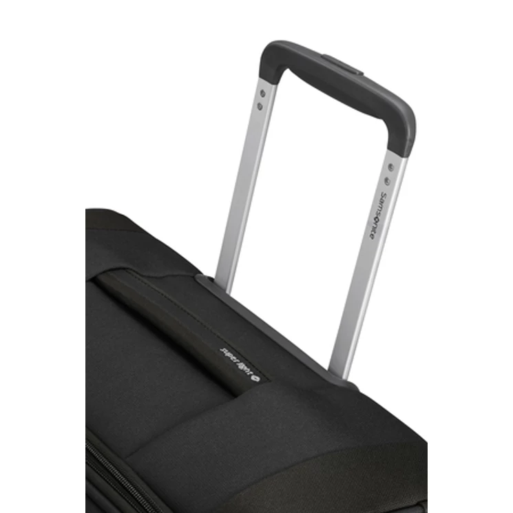 Samsonite Citybeat bővíthető spinner bőrönd közepes méret 66 cm Black